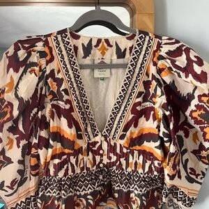 FARM Rio Multicolor Patterned Blouse